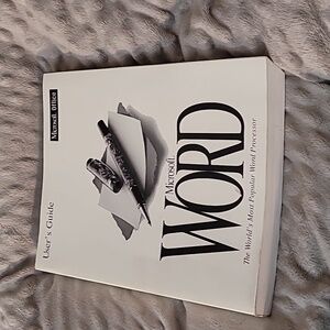 Microsoft Word Microsoft Office Version 6.0 User's Guide